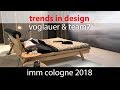 Тренды в дизайне. IMM Cologne 2018 Voglauer and Team7