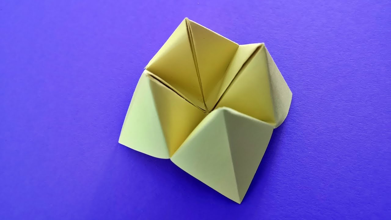 Twee graden Beschietingen magneet HAPPERTJE VOUWEN VAN PAPIER - KNUTSELEN met meester Richard (origami) -  YouTube