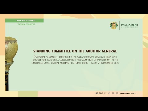 Standing Committee On The Auditor General 21 November 2025