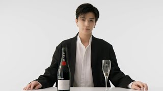 岩田剛典、シャンパンを使ったASMR撮影に初挑戦　モエ アンペリアル DESIGN BY AMBUSH
