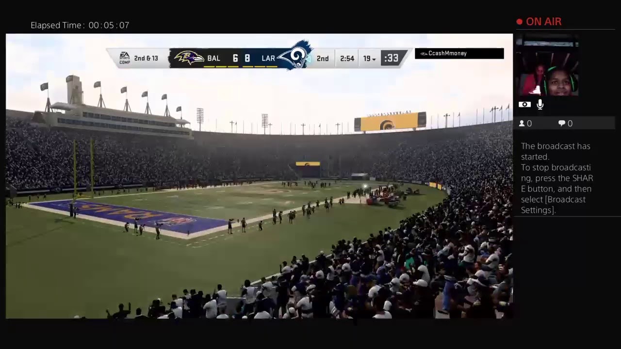 Los Angles Rams Vs Baltimore Ravens - YouTube