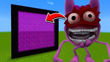 How to Make A Portal To The Horror Pinki Sprunki Tapes Dimension in Minecraft!
