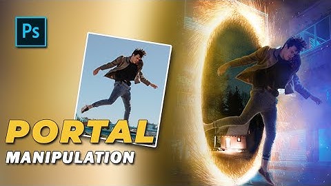 Portal Manipulation - Photoshop Speed Art