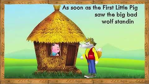 Học tiếng anh qua phim hoạt hình "BA CHÚ HEO" |Learn English Through Story  The Three Little Pigs|