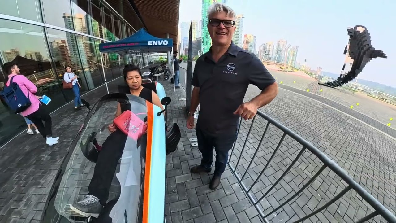 At the Everything Electric Expo in Vancouver, BC