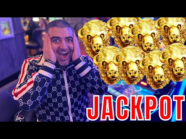 WINNING JACKPOT On Buffalo Gold Slot Machine class=