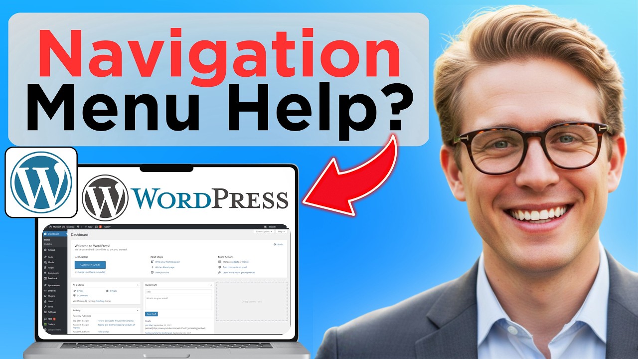 How To Create Menu Quickly In WordPress (Full Guide 2026) - YouTube