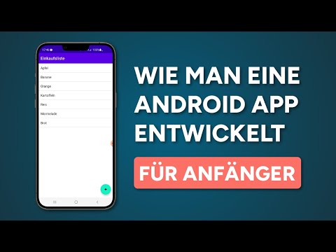 Video: So erstellen Sie eine Android-App mit Android Studio: 8 Schritte (mit Bildern)