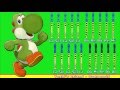 Overworld  yoshis island on recorder notes