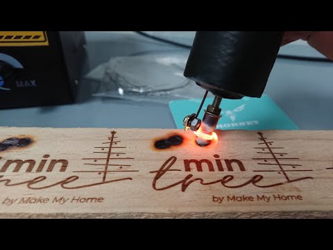 Video Bút lửa vẽ tranh gỗ 2 cây bút ,10 ngòi bút và 1000mm... - youtube