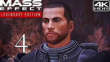 Mass Effect [4K HDR] Modded Walkthrough Part 4 | Spectre (Insanity)