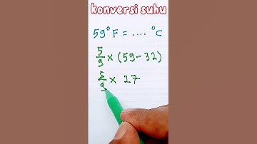 Fahrenheit to Celsius temperature conversion #celcius #temperature #fahrenheit #maths