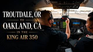 First Time Departing Portland-Troutdale Airport | King Air 350