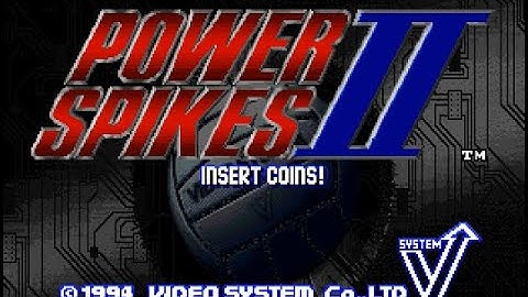 Power Spikes II - Arcade (1994)