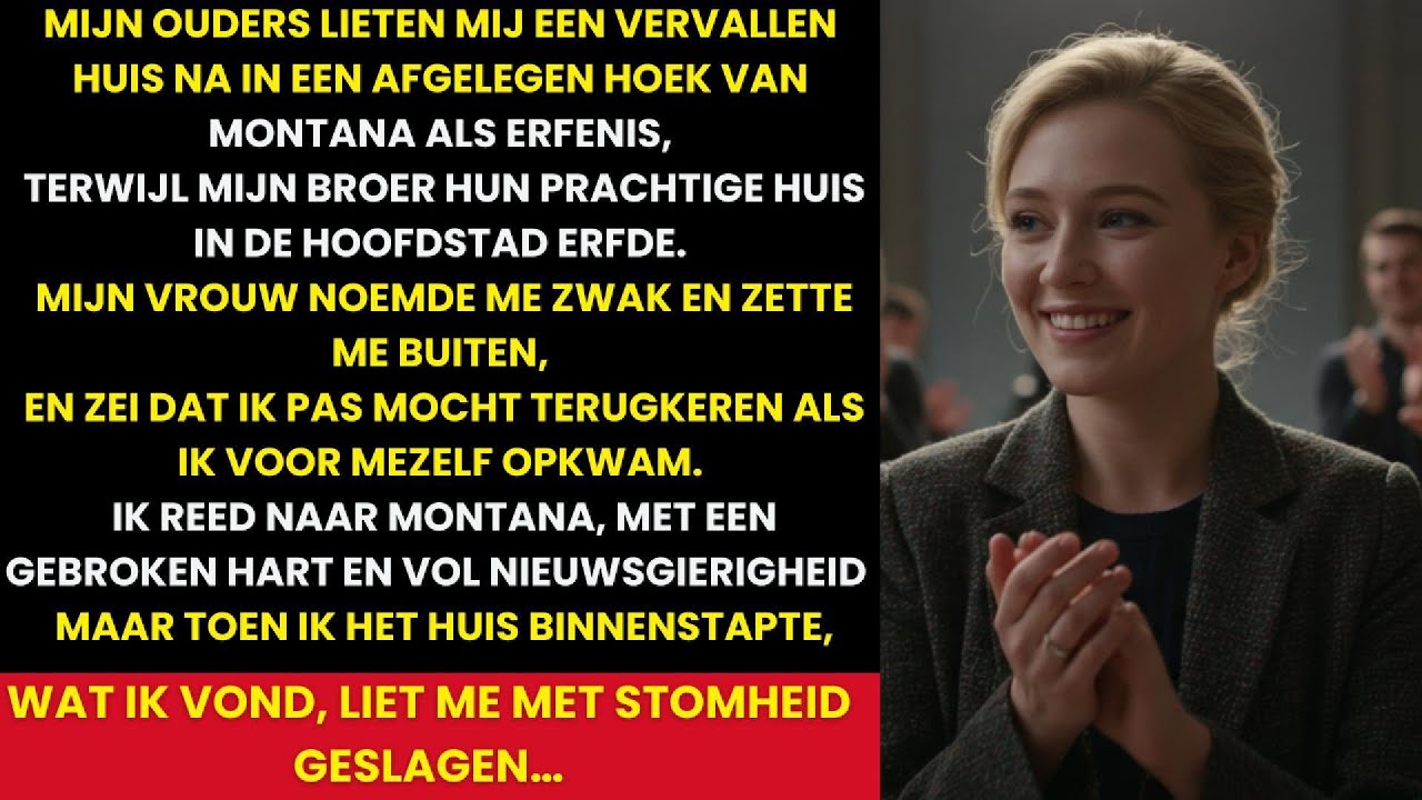 Mijn Ouders Lieten Me Een Vervallen Huis na–en Mijn Broer Het Familielandgoed. Maar toen Ontdekte ik