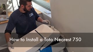 How to Install a Toto Neorest 750h Toilet by Best Plumbing, Seattle (206) 633-1700