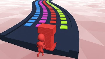 Stack Colors Gameplay | Addictive Color Stacking Challenge 🎮🔥