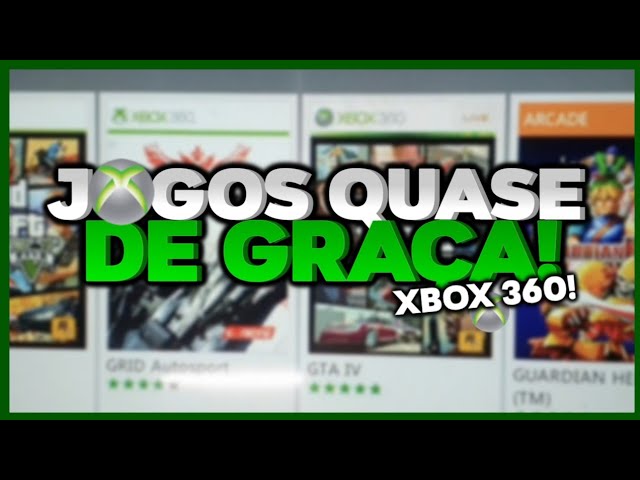 Jogos Xbox 360 Lt 3.0 R$ 5,00