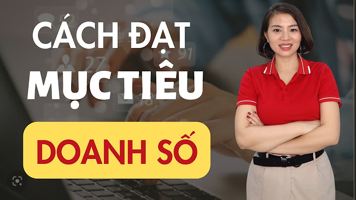 Mục tiêu doanh số là gì năm 2024