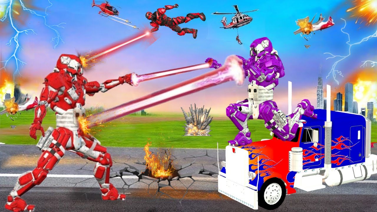 खिलोना रोबोट Vs जायंट एलियन लड़ाई | Toy Robot Vs 3 Magical Aliens |Robot Wala Cartoon |Robot