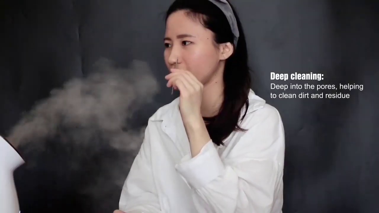 facial steamer hot and cold for home spa