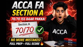 ACCA Mock Paper Solution | Pass ACCA in First Attempt