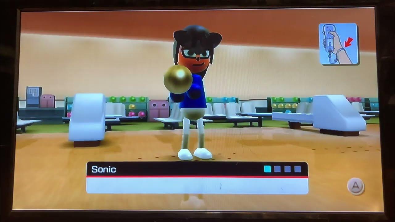 Wii Sports Bowling Training Picking Up Spares (4Player) YouTube