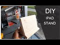 IPAD STAND MADE OUT OF WOOD