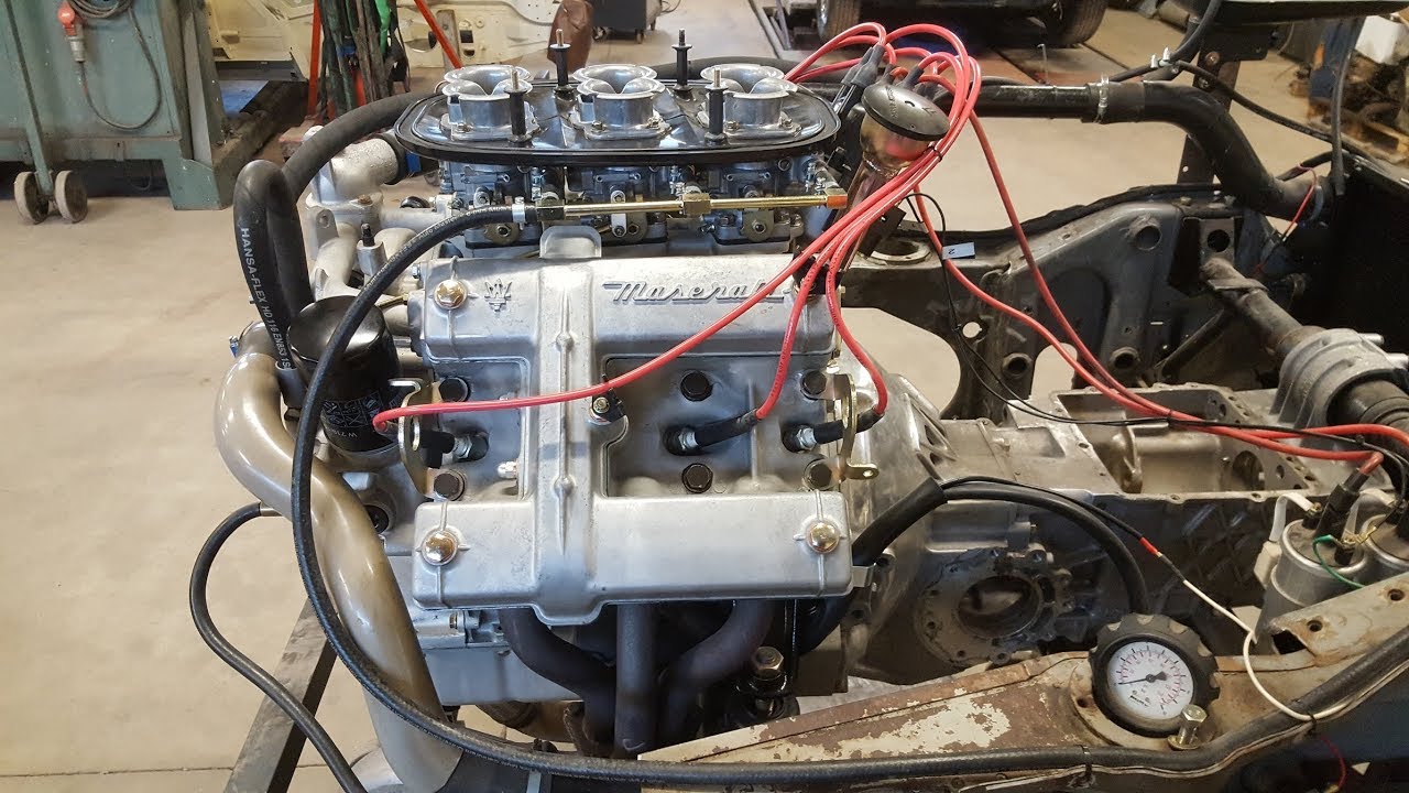 Restauration Citroën SM (2) Reconstruction MOTEUR et BOITE