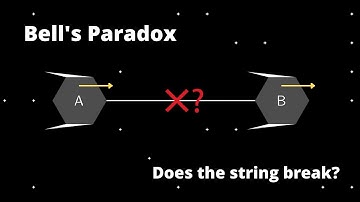 The Accelerating Relativistic Rockets Paradox (Bell