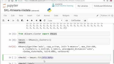 Scikit Learn - KMeans Clustering Analysis with the Iris Data Set