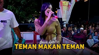 TEMAN MAKAN TEMAN - NONIK APRILIA [ LINTANG SEWU MUSIC ] LIVE PERFORM PASAR NDALU