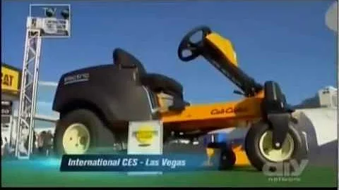 Cub Cadet RZT Zero on DIY "I Want That" at CES