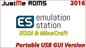 Emulationstation USB GUI Edition (Kodi, Emulationstation, Minecraft)