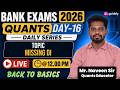 QUANTS FOR BANK EXAM 2026-27 | WARM-UP SESSION EXPECTED QUESTIONS | MISSING DI | NAVEEN SIR