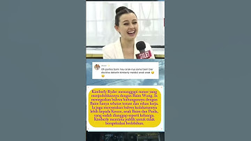 Kabar kedekatan Kimberly Ryder dan Baim wong
