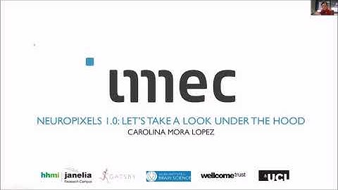 2020 Lecture 1.03 - The technology in Neuropixels - Carolina Mora Lopez (imec)