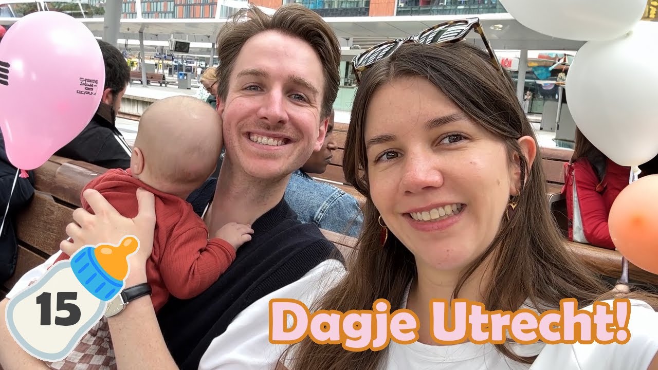 Nick is jarig: hem verrassen & dagje Utrecht! 👶🏻 KRAAMVLOG 15