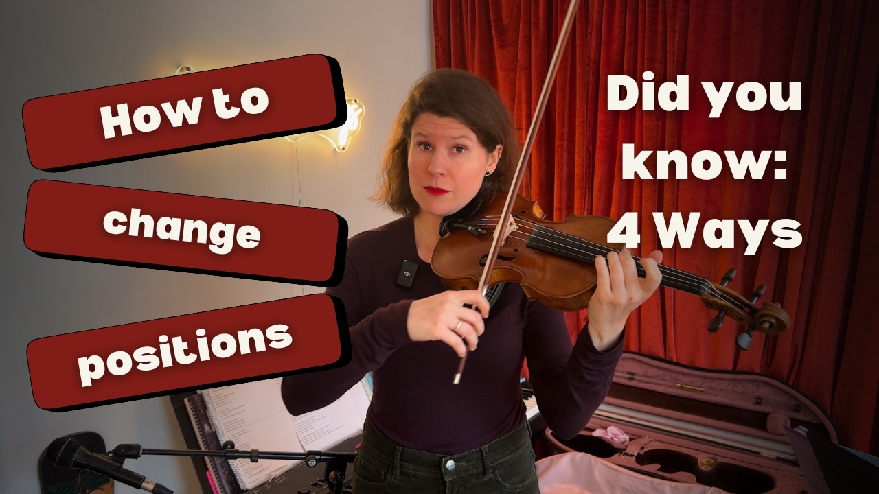 How To Shift on Violin (Type 1 out of 4) - YouTube