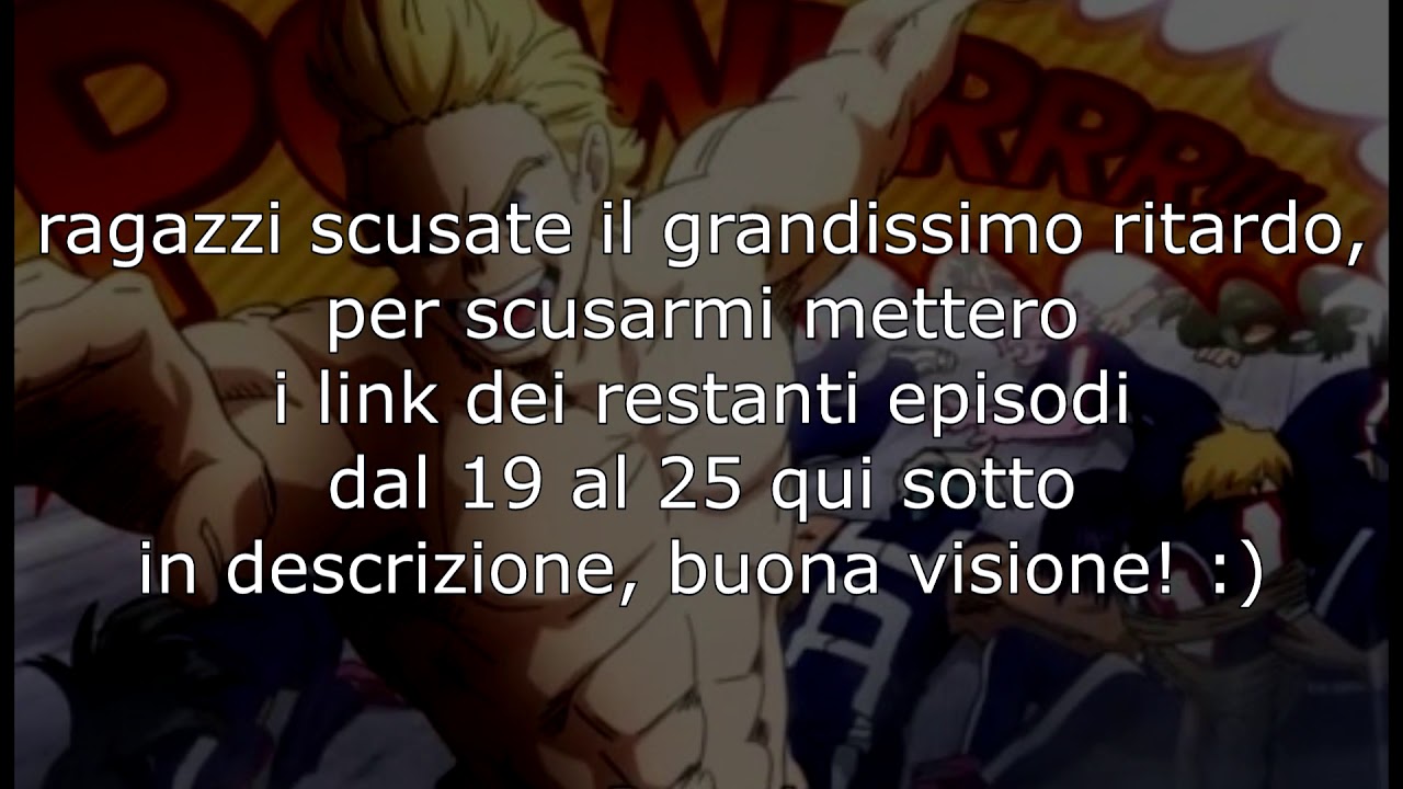 My Hero Academia Season 3 Sub Ita