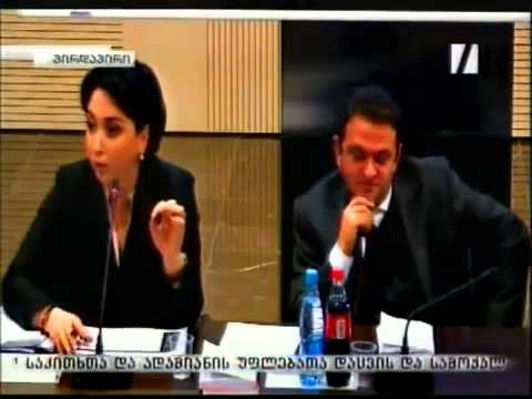 კონფლიქტი პარლამენტის კომიტეტში