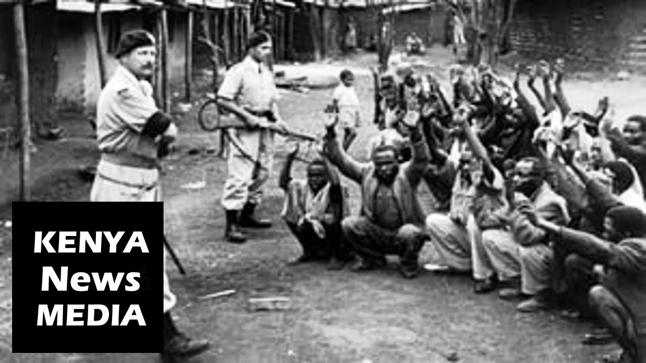 MASHUJAA struggle for Independent KENYA from British COLONIALISM!!! newspaper mockup