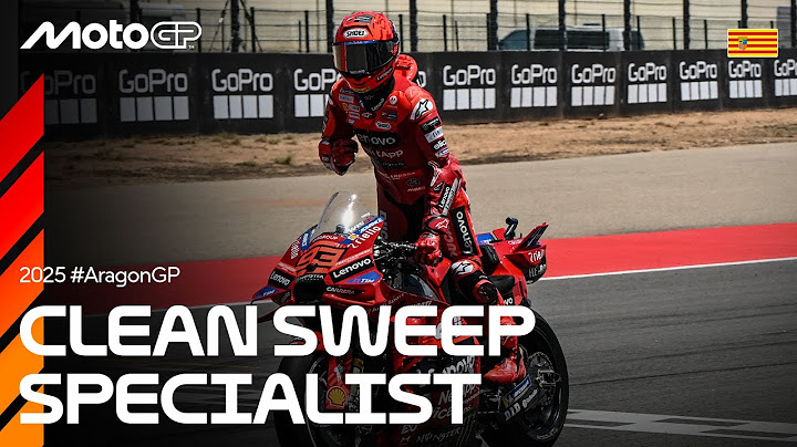 Marc Marquez leads every session for the first time since 2015 💯 | 2025 Aragon GP