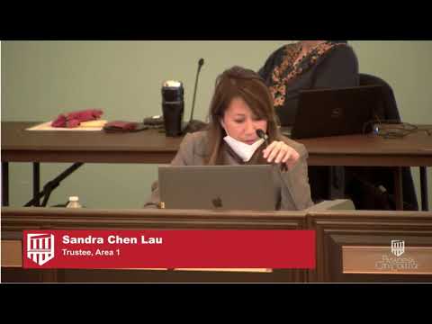 Pasadena City College Sandra Chen Lau: Vote of No Confidence is 