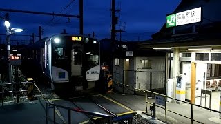 2016/12/26 Senseki-Tohoku Line: HB-E210 Series at Takagimachi