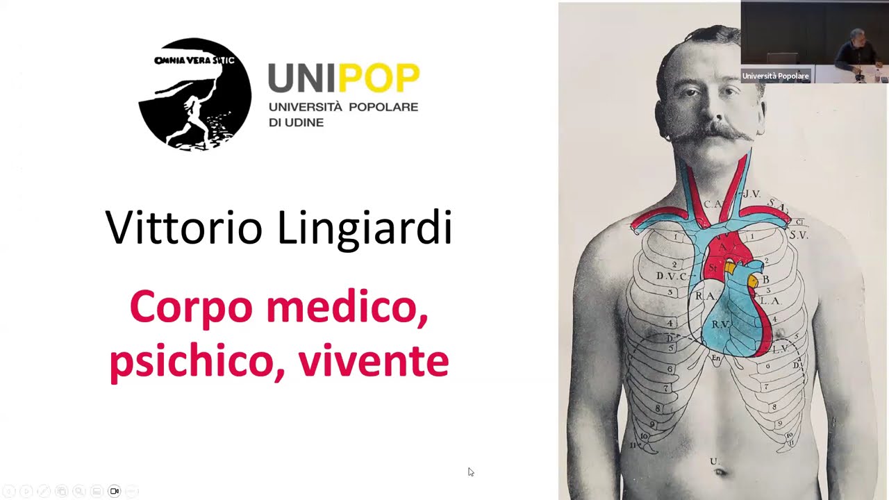 Vittorio Lingiardi 8.05.2025 "Corpo medico, psichico, vivente"