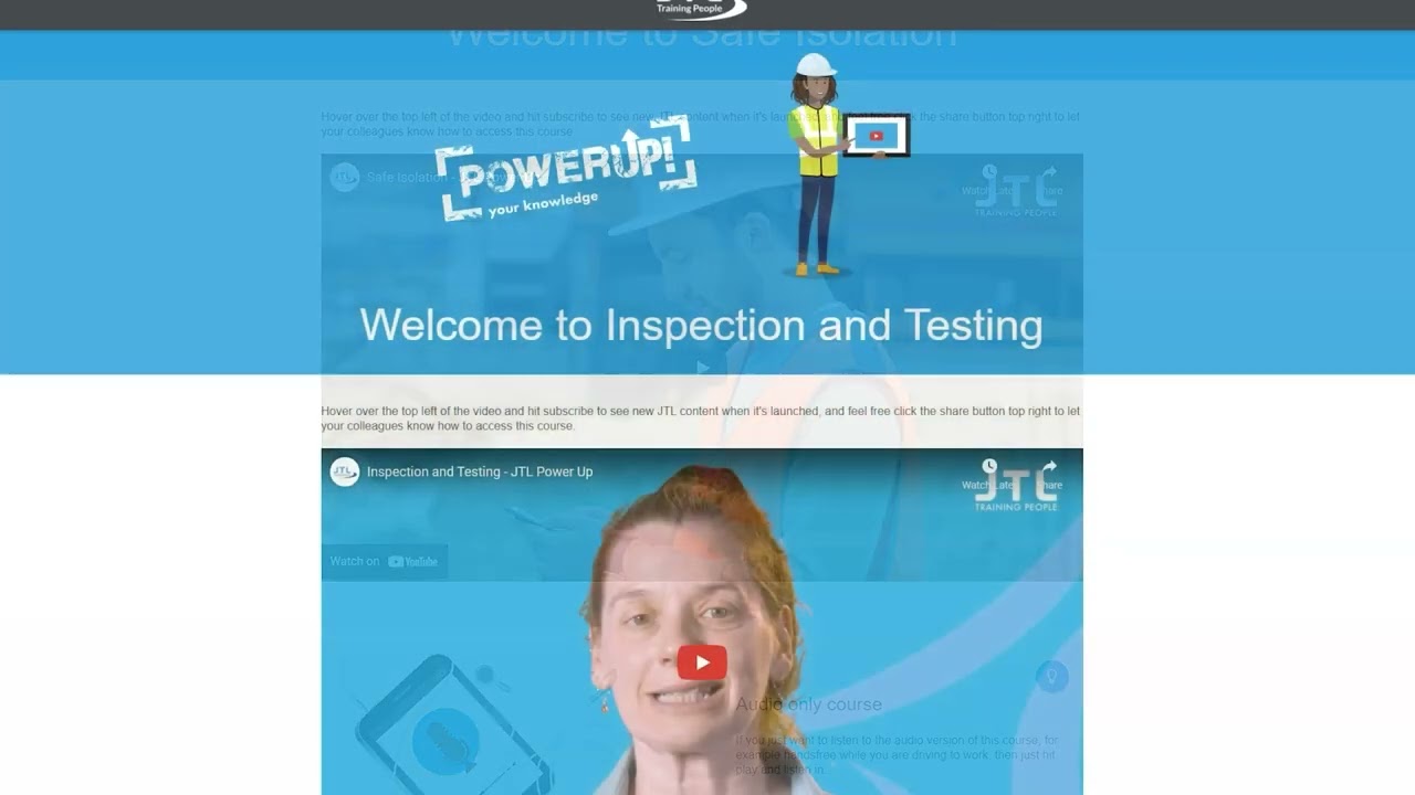 JTL Power Up - A series of bitesize courses