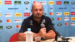Gregor Townsend Scotland Arrival Press Conference In Nagasaki, Japan - Rugby World Cup