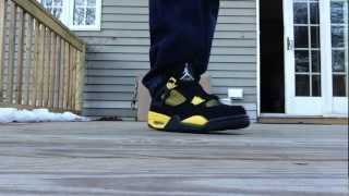 jordan 4 thunder outfit