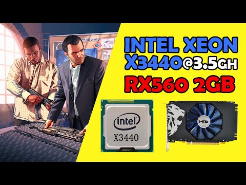Intel Xeon X3440 RX560 2gb | 200$ PC Games Test